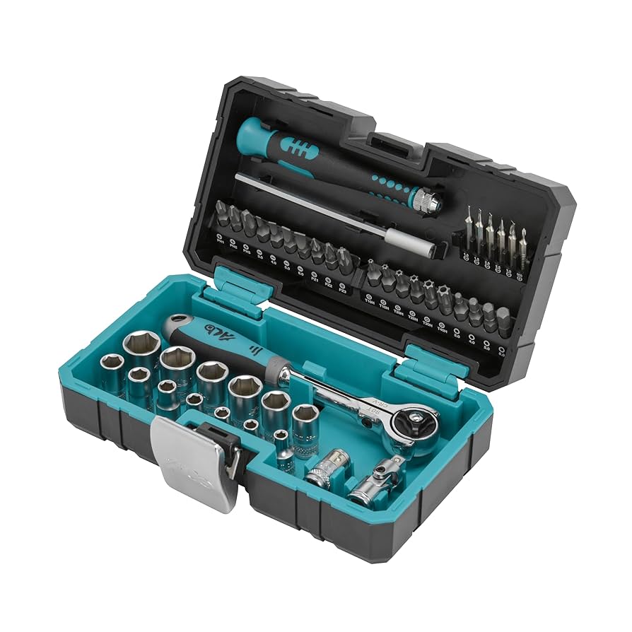 Amazon.com: HB 90-Tooth Swivel Head Ratchet Handle 1/4-Inch